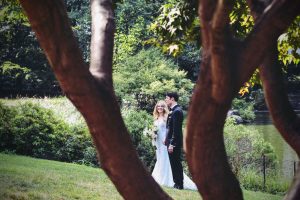 A Couple in an Outdoor Wedding Venue | Summer Wedding